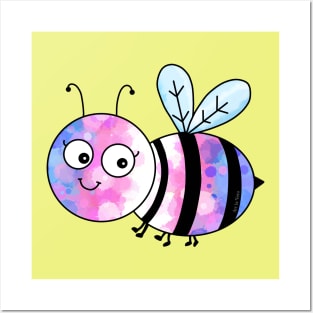 A little, trans bee Posters and Art